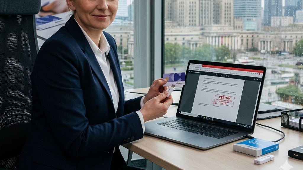 While an electronic signature represents an individual, the Qualified Electronic Seal represents your entire organization. As a leading business consultancy and authorized Certum Partner, Lex Corporation provides expert guidance and seamless implementation of electronic seals for businesses in Warsaw and across Poland.