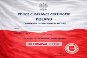 Extract from the National Criminal Register (Zaświadczenie z Krajowego Rejestru Karnego).