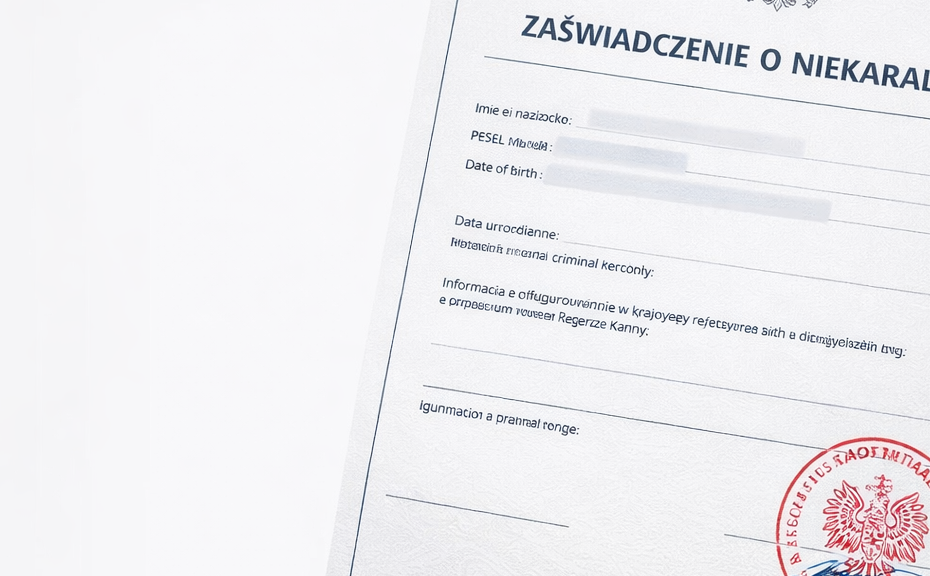 Police Clearance Certificate (PCC) Poland. Nationally referred to as the Zaświadczenie o Niekaralności, this document is issued by the National Criminal Register (Krajowy Rejestr Karny - KRK).