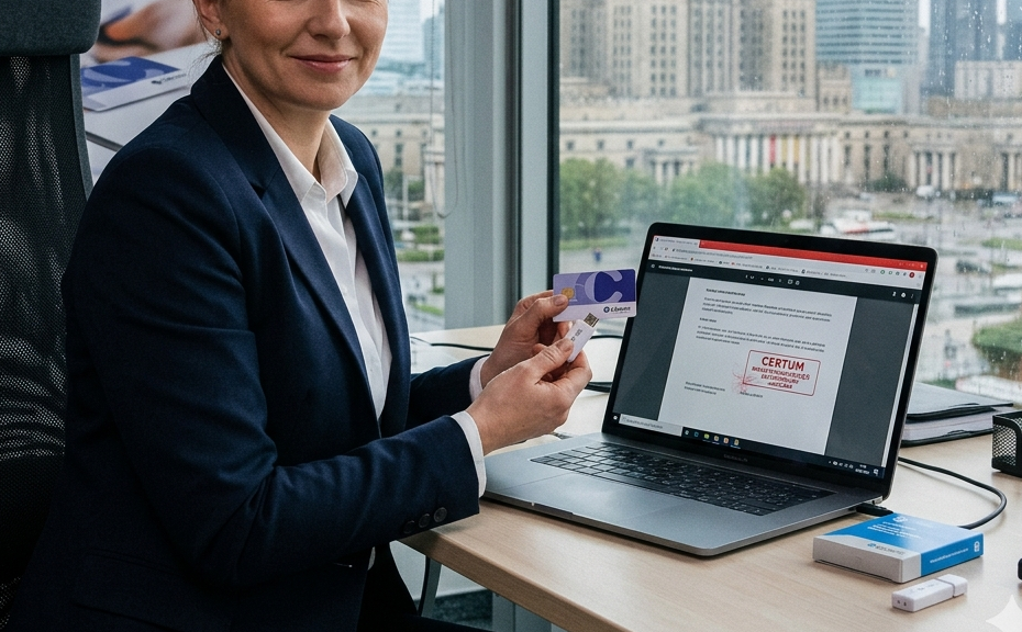 While an electronic signature represents an individual, the Qualified Electronic Seal represents your entire organization. As a leading business consultancy and authorized Certum Partner, Lex Corporation provides expert guidance and seamless implementation of electronic seals for businesses in Warsaw and across Poland.