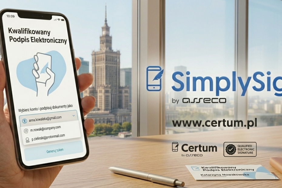 Kwalifikowany Podpis Elektroniczny i Pieczęć Elektroniczna Certum – Autoryzowany Partner w Warszawie
