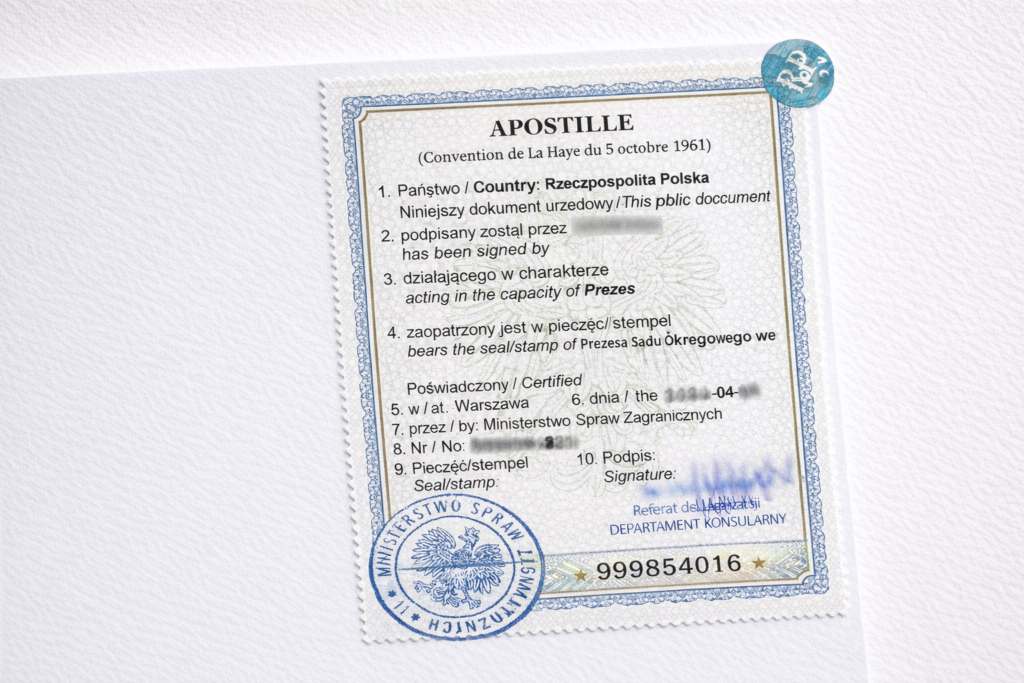 Police Clearance Certificate from Poland (KRK Certificate) 