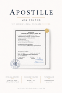 Fast Apostille Warsaw Poland: Expedited MSZ Apostille Paths for Academic and Migration Documents