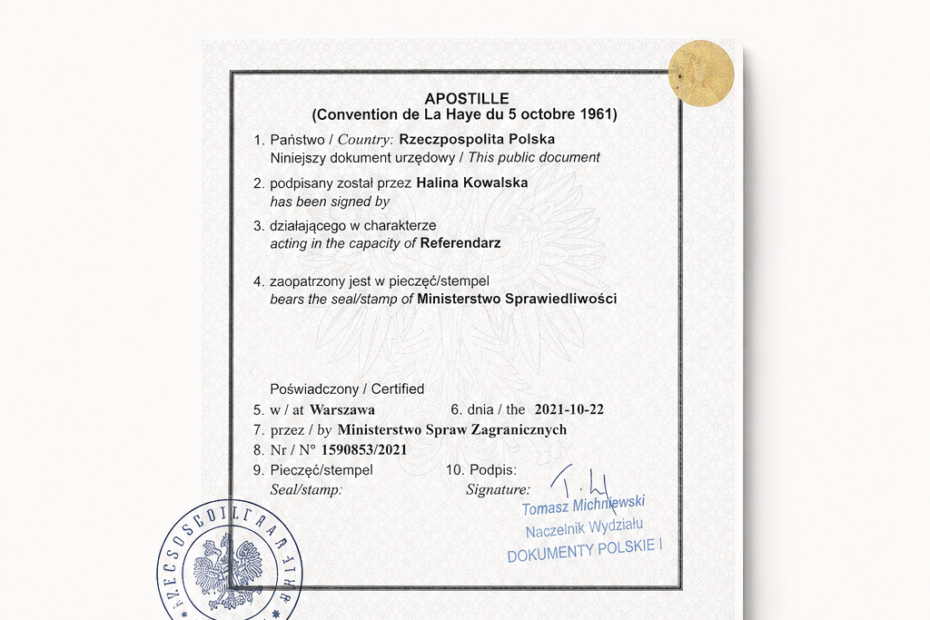 Fast Apostille Warsaw Poland: Expedited MSZ Apostille Paths for Academic and Migration Documents