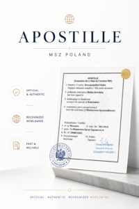Professional Apostille services in Warsaw help individuals and companies save time by handling the entire process, including document verification, preparation of applications, coordination with the relevant authorities, and courier delivery. Fast Apostille Warsaw Poland services are especially useful for urgent business, visa, academic, immigration, and corporate matters.