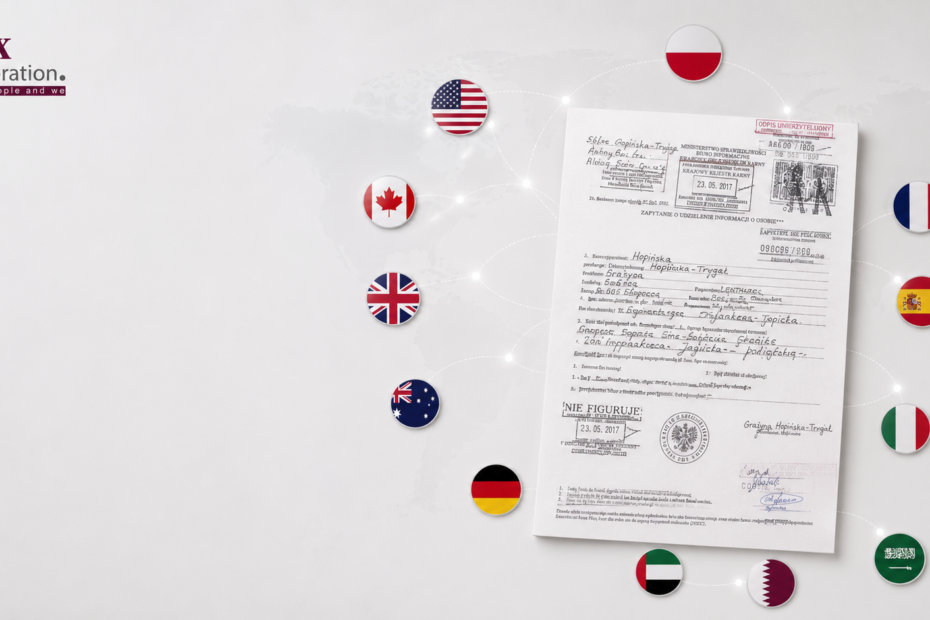 Police Clearance Certificate Application Remotely in Poland