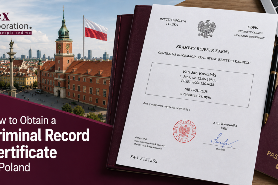 How tto Obtain a Polish Criminal Record Certificate in Poland