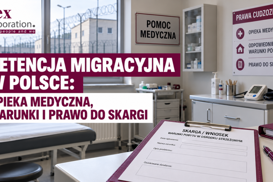 Prawa cudzoziemca w detencji: zdrowie, warunki i skargi