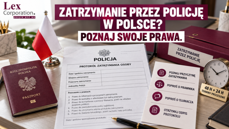 Zatrzymanie cudzoziemca przez policję w Polsce