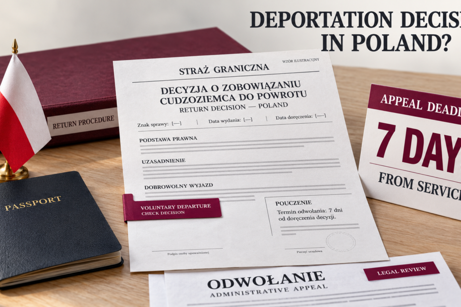 Polish return decision and appeal deadline